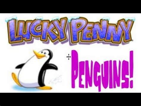 Lucky Penny Penguin Maquina De Fenda
