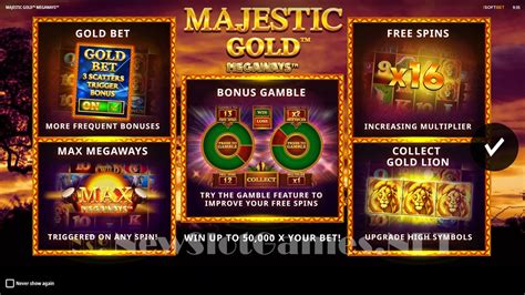 Majestic Gold Megaways Bwin