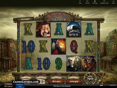 Maverick Saloon Slot - Play Online