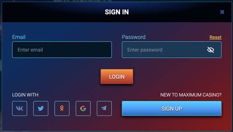 Maximum Casino Login