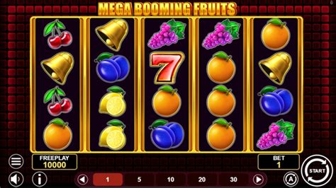 Mega Booming Fruits Pokerstars