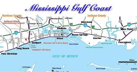 Mississippi Gulf Coast Casino Mapa