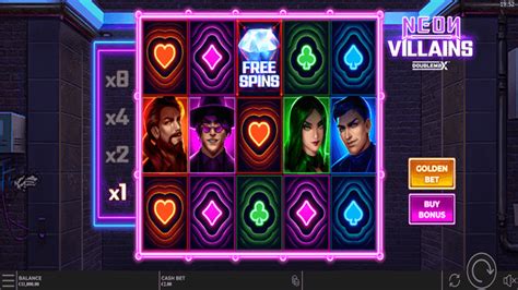 Neon Villains Doublemax Slot - Play Online