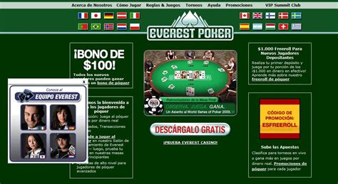 O Everest Poker Gratis De 10