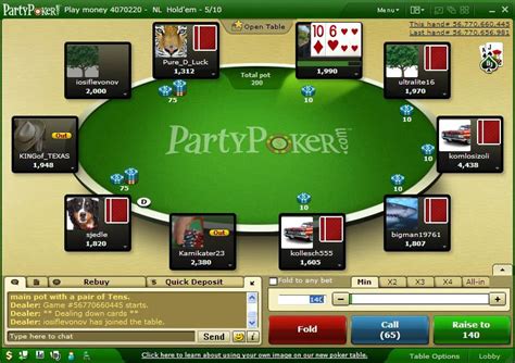 O Party Poker Bonus De Recarga