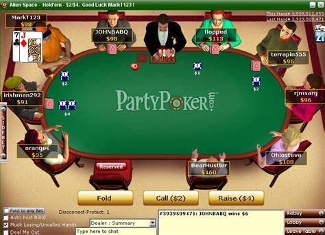 O Party Poker Publicamente Negociados