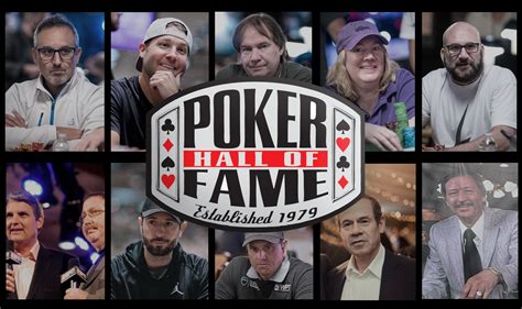 O Poker Hall Of Fame Membros