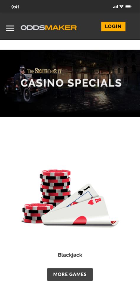 Oddsmaker Casino Online