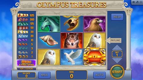 Olympus Treasures 3x3 Betfair