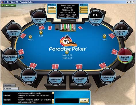 Paradise Poker Na Androida