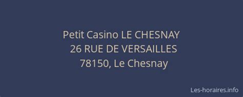 Petit Casino Rue De Versailles Le Chesnay