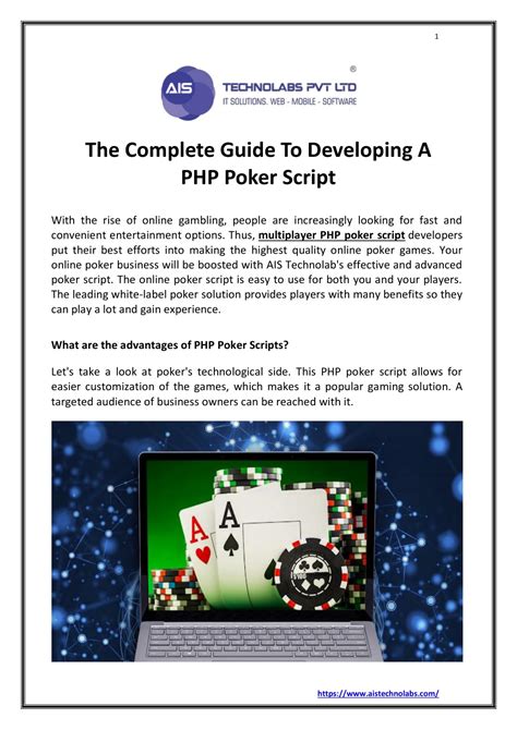 Php Poker Anulado Script