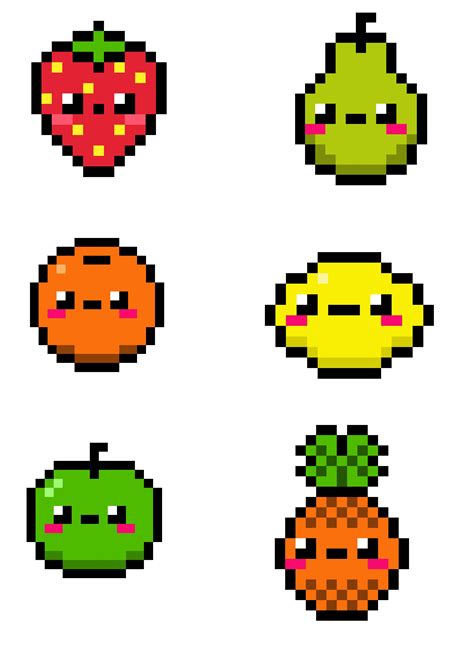 Pixel Fruits 2d Betsul