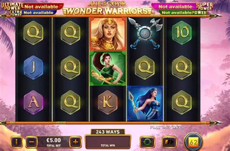 Play Age Of The Gods Wonder Warriors Slot