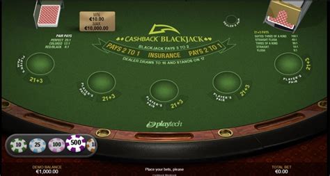 Play Cashback Blackjack Slot