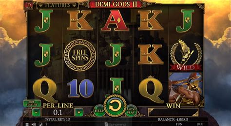 Play Demi Gods Ii 15 Lines Edition Slot