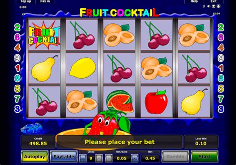Play Fruit Cocktail Slot