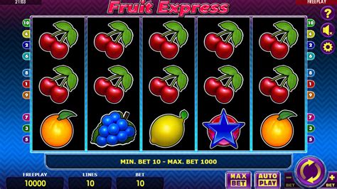 Play Fruit Express Slot