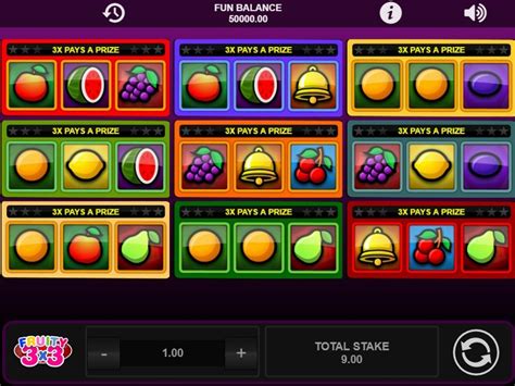 Play Fruity 3x3 Slot
