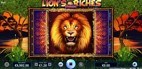 Play Lion S Riches Deluxe Slot