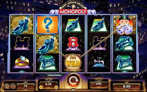 Play Monopoly Once Around Deluxe Slot