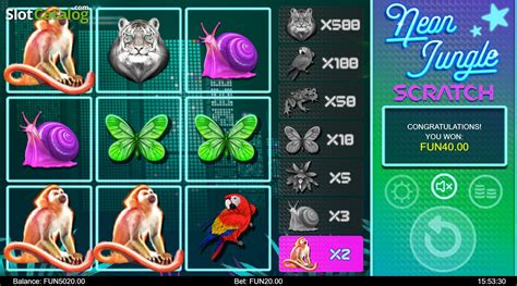 Play Neon Jungle Scratch Slot