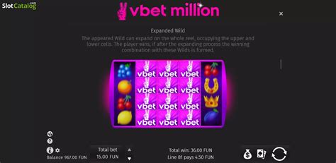 Play Vbet Million Slot