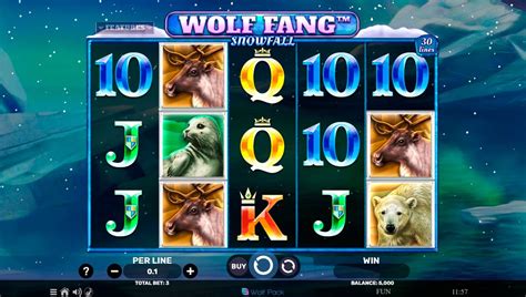 Play Wolf Fang Snowfall Slot