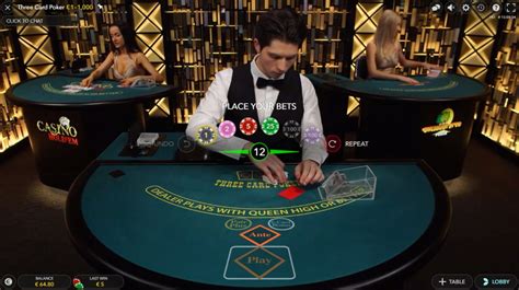 Poker De Casino Ao Vivo