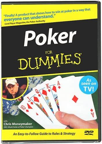 Poker For Dummies Chris Moneymaker