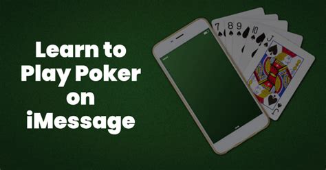 Poker Instrucoes Imessage