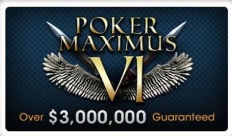 Poker Maximus Agenda