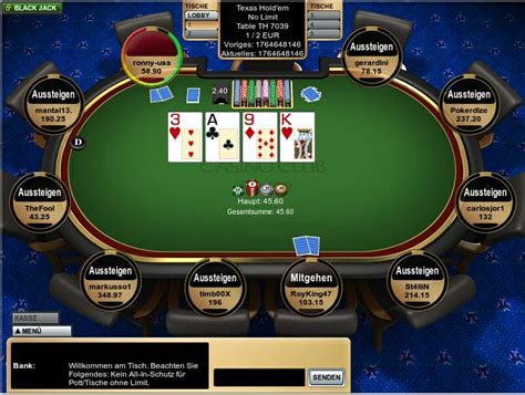 Poker Online Deutschland Kostenlos