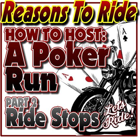 Poker Run Sorteio Ideias