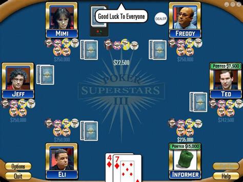 Poker Superstars 3 De Ouro Chip Desafio Download