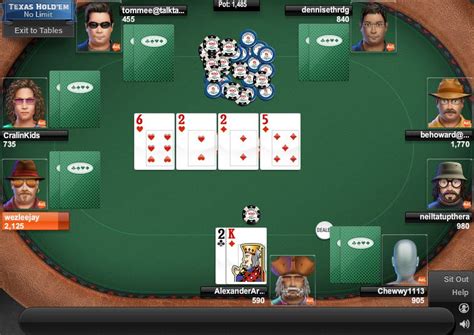 Poker Texas Hold Em Desafios Gratis