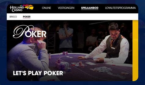 Pokeraanbod Holland Casino Groningen