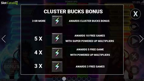 Power Ups With Cluster Buck Bwin