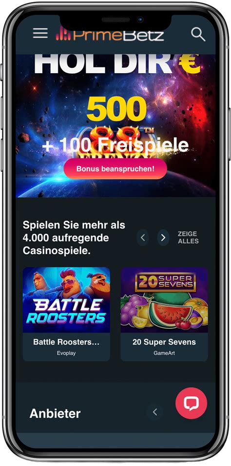 Primebetz Casino App