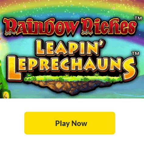Rainbow Riches Leapin Leprechauns Leovegas