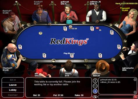 Red Kings Poker Pontos
