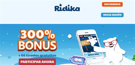 Ridika Casino Codigo Promocional