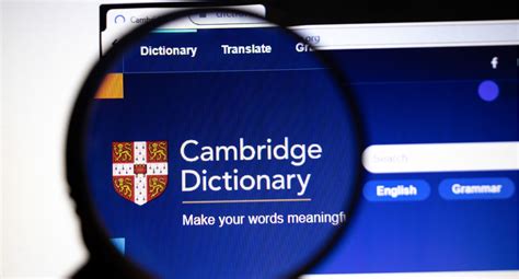 Roleta Cambridge Dictionary