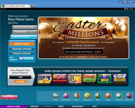 Roxy Palace Casino Online Download