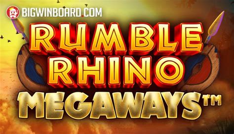 Rumble Rhino Megaways Slot - Play Online