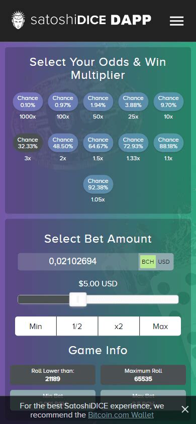 Satoshidice Dapp Casino