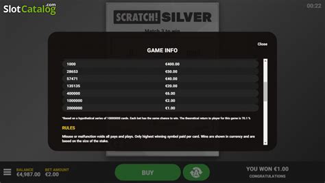 Scratch Silver Betfair