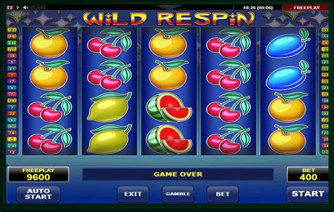 Selvagem Respin Slots