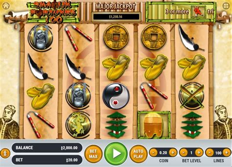 Shaolin Fortunes 100 Slot - Play Online