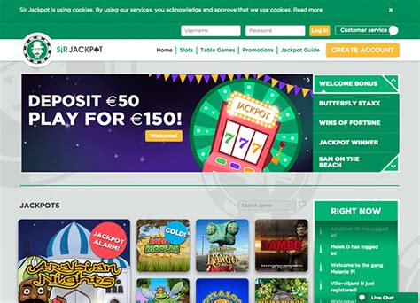 Sir Jackpot Casino Login